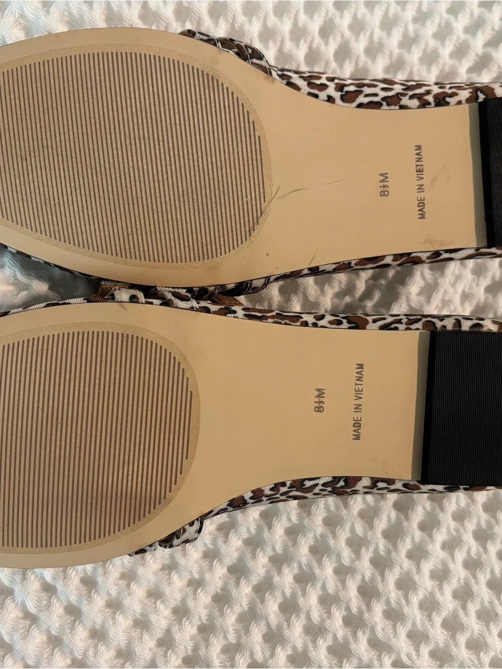 Talbots Leopard-Print Mary Jane Flats in Brown and Black - Picture 5 of 5